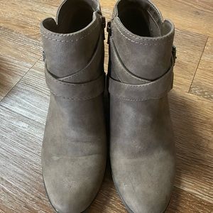 Brown ankle boots